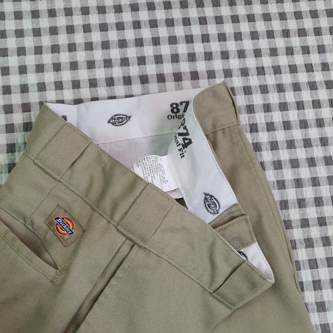 디키즈 874 와이드 면바지 남자30 상품이미지2