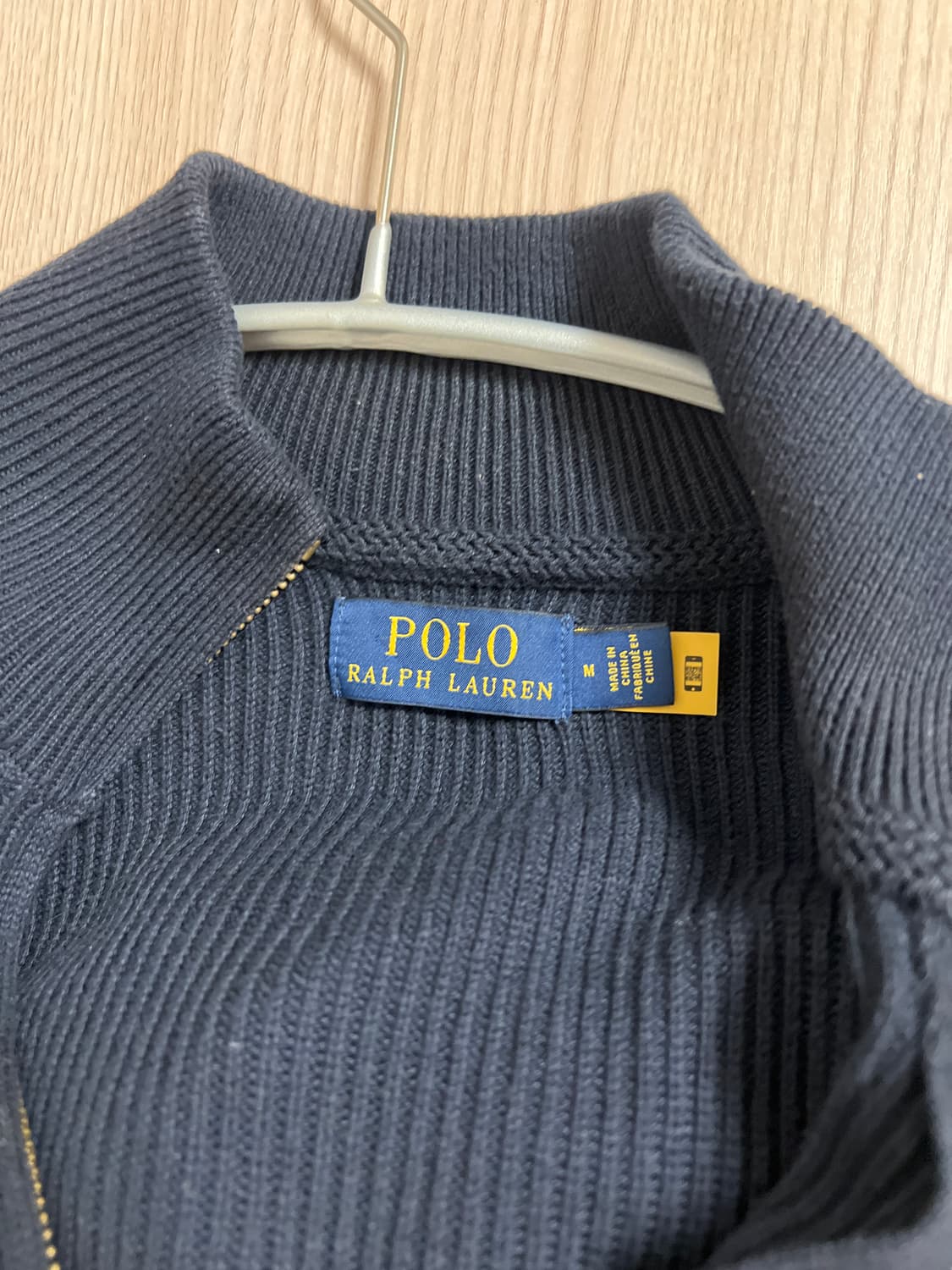 폴로 니트집업 상품이미지3