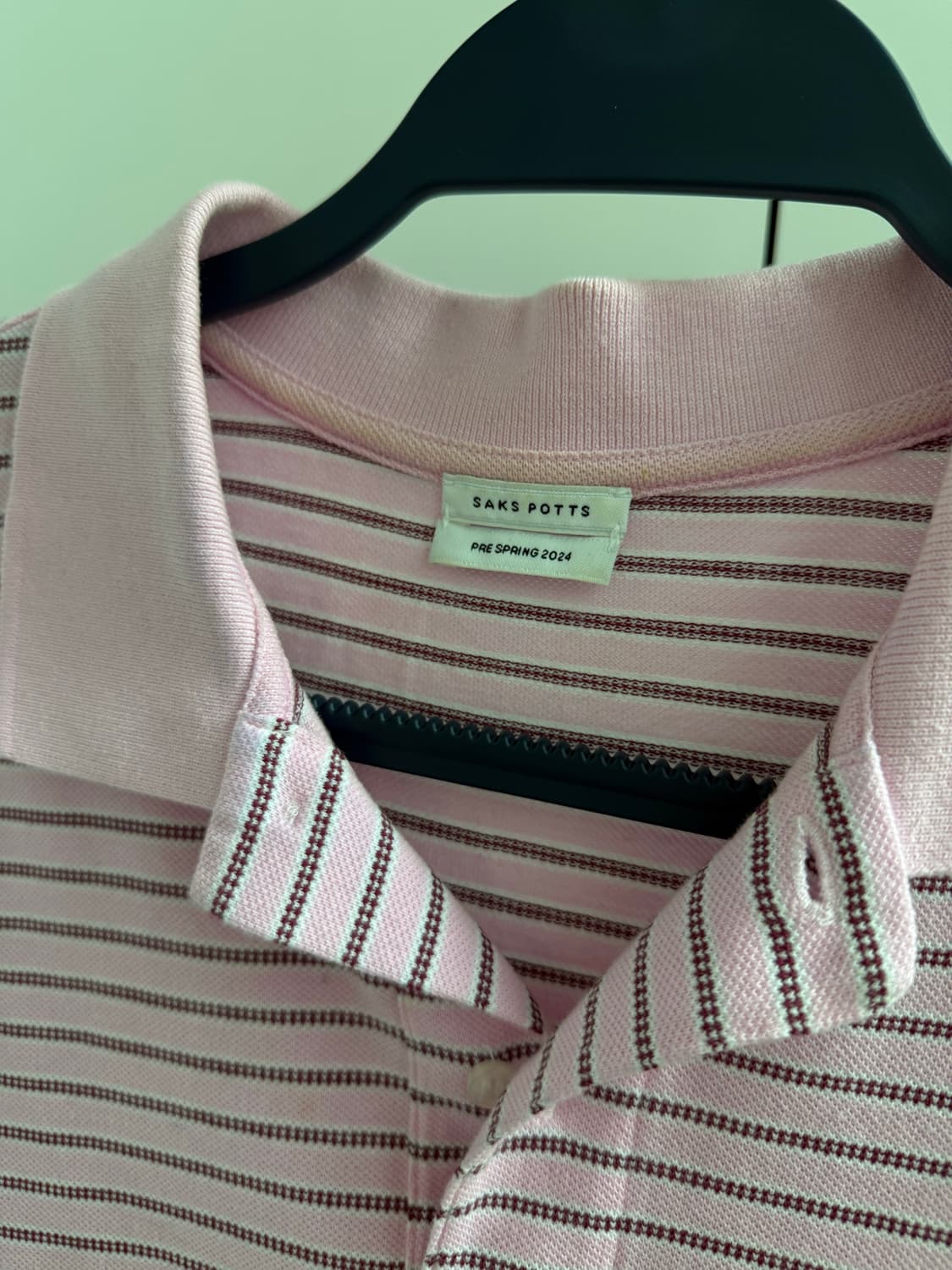 삭스파츠 세레나 폴로 카라티셔츠 S 상품이미지3