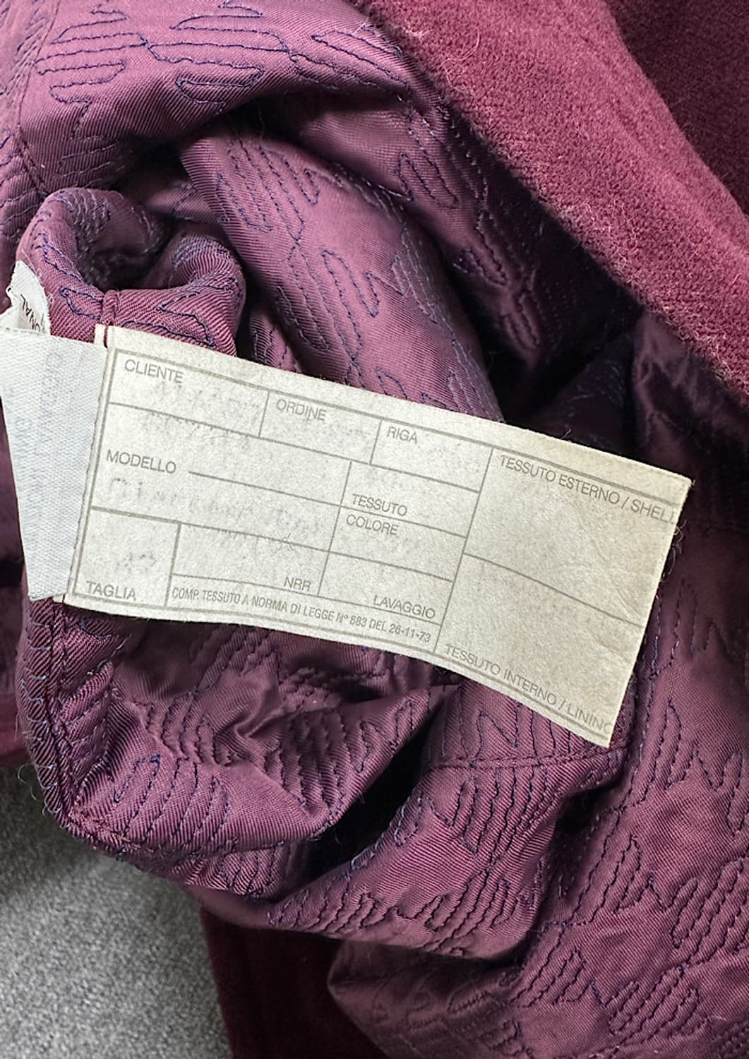 베르사체 롱 코트 상품이미지5