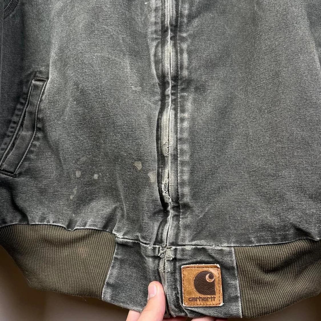 칼하트 J14 산타페 워크 자켓 모스 그린 상품이미지2