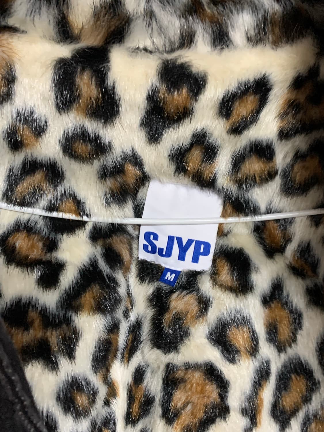 SJYP 레오파드 퍼 데님자켓 M사이즈 상품이미지6