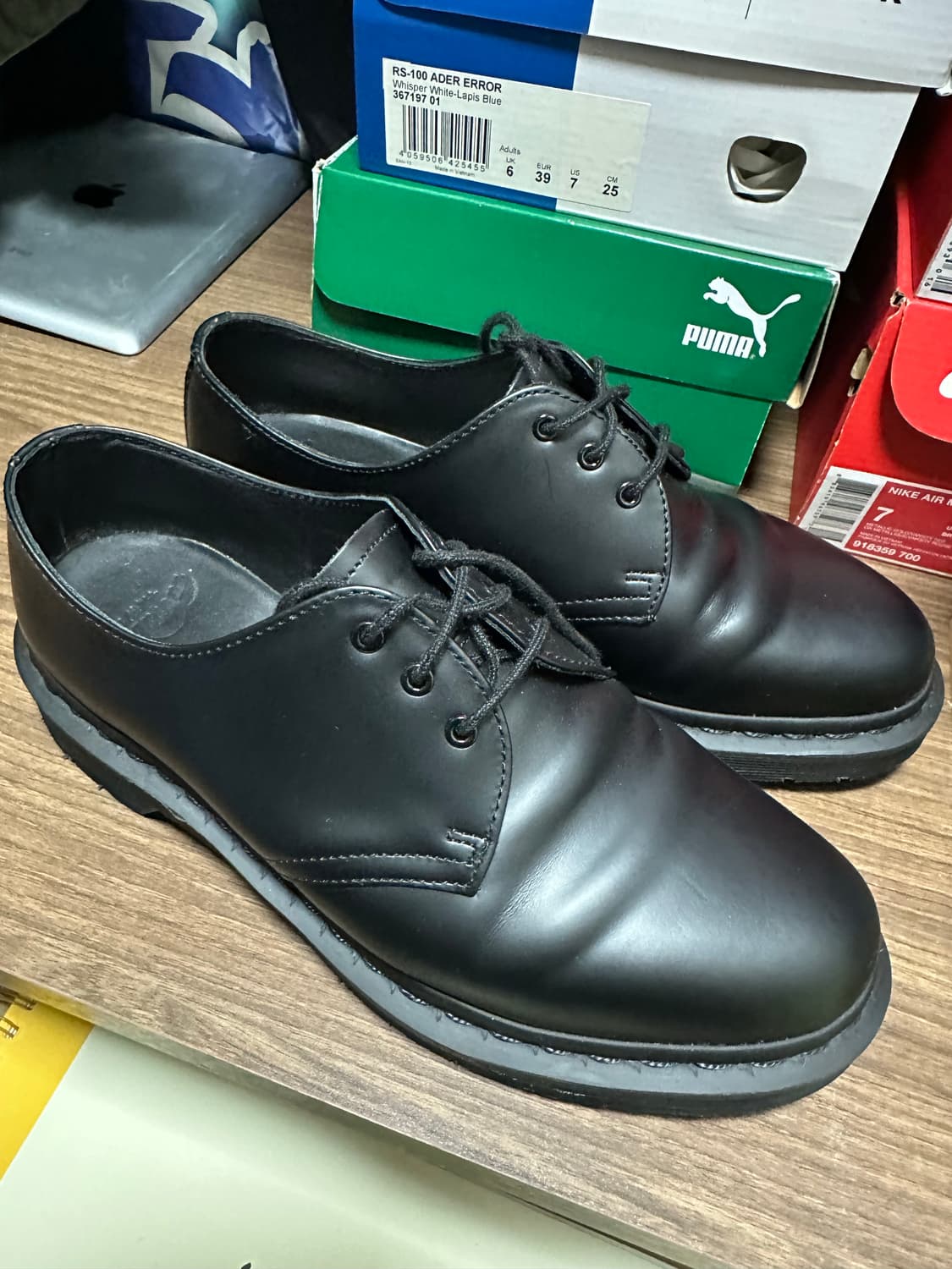 닥터마틴 1461 모노블랙(250) 판매합니다. 상품이미지1