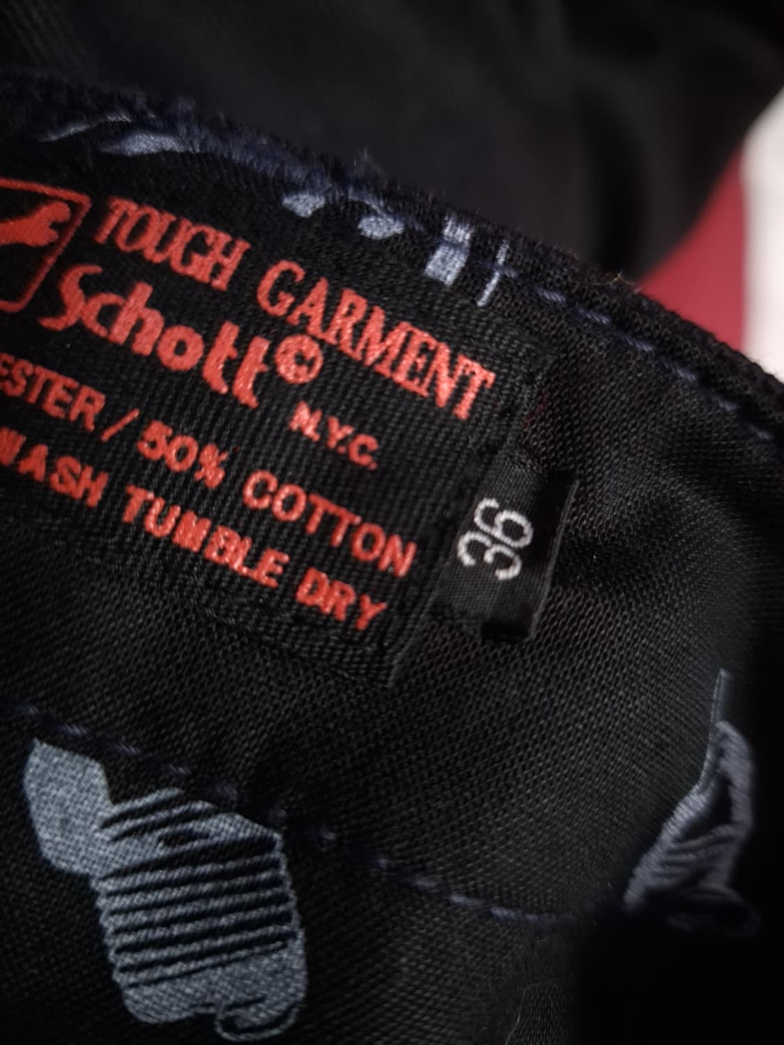 새제품 일본판 오리지날  쇼트사 Schott NYC 블랙 워크팬츠 상품이미지6