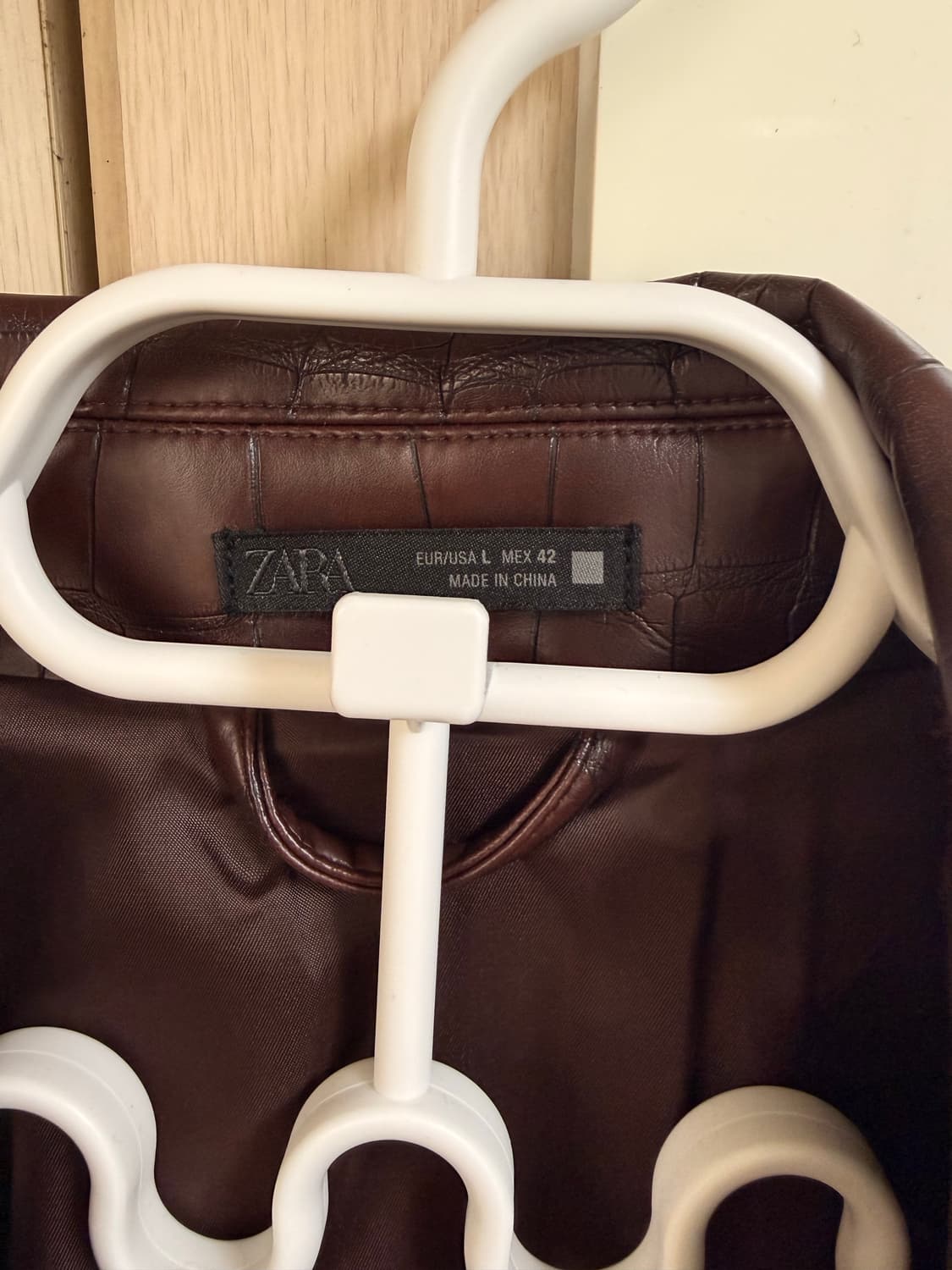 자라 가죽자켓 색이쁜거xl 상품이미지2