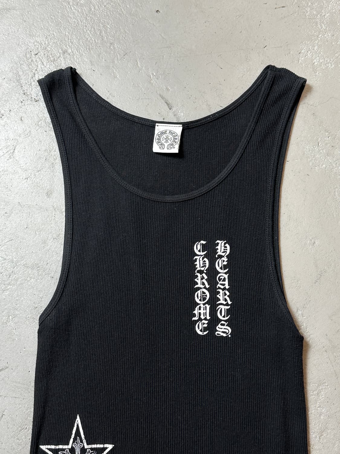 90’s 올드 크롬하츠 퍽유 탱크탑 USA Made 크롬하츠 나시 상품이미지6