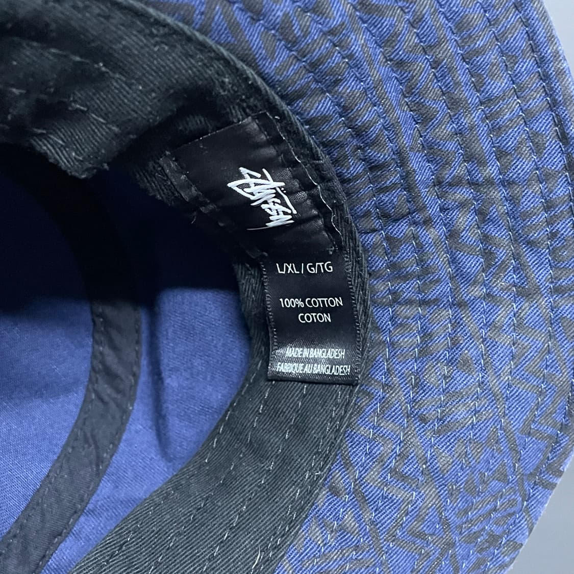 stussy x a tribe called quest 버킷햇 네이비 상품이미지3