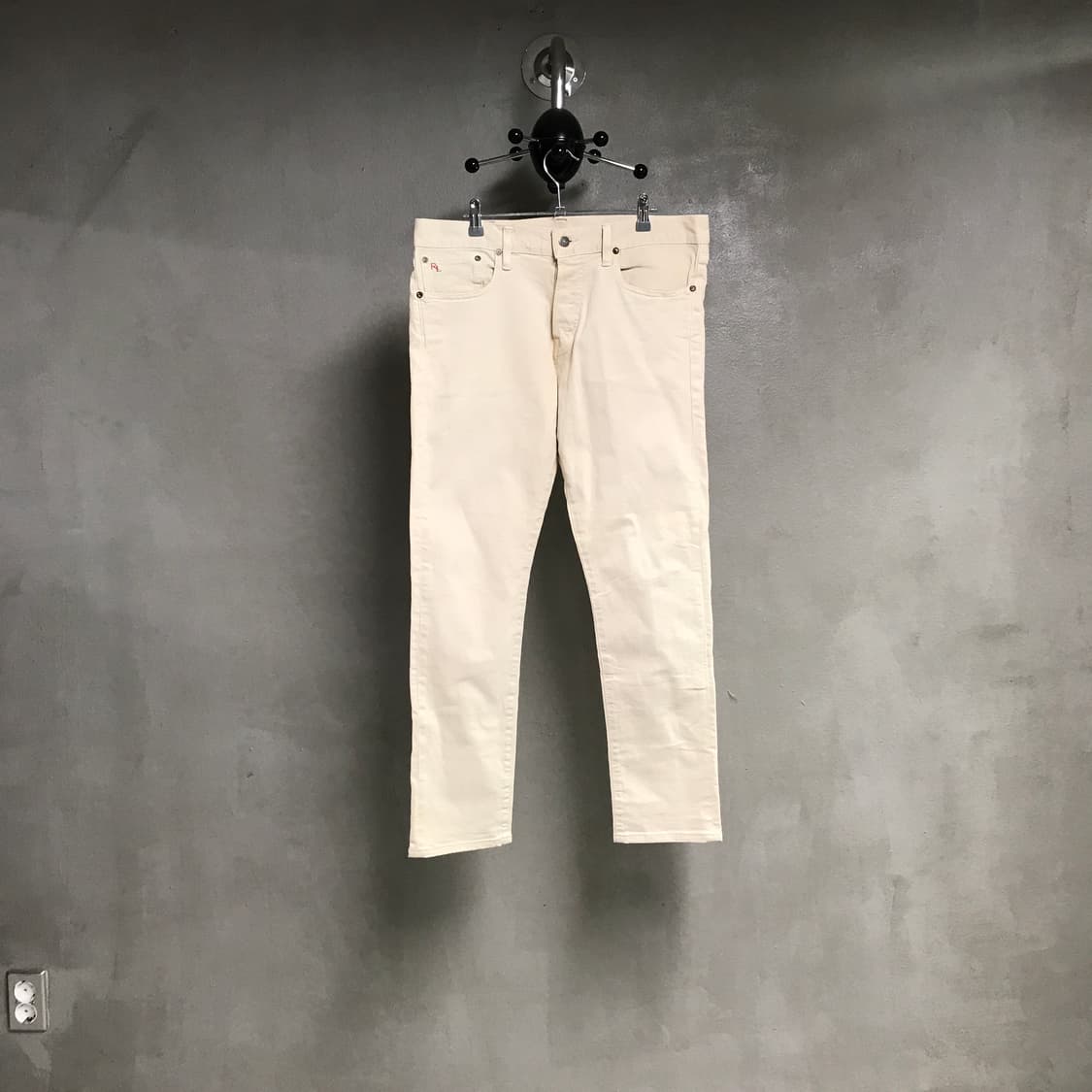 폴로 랄프로렌 코튼 팬츠 아이보리 34/32 상품이미지1