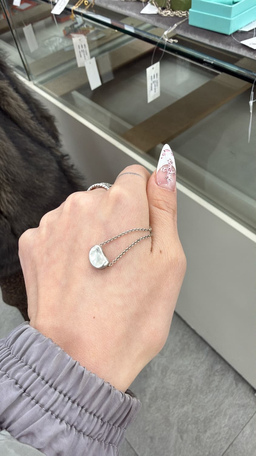 티파니 미니빈 목걸이 92.5실버 상품이미지3