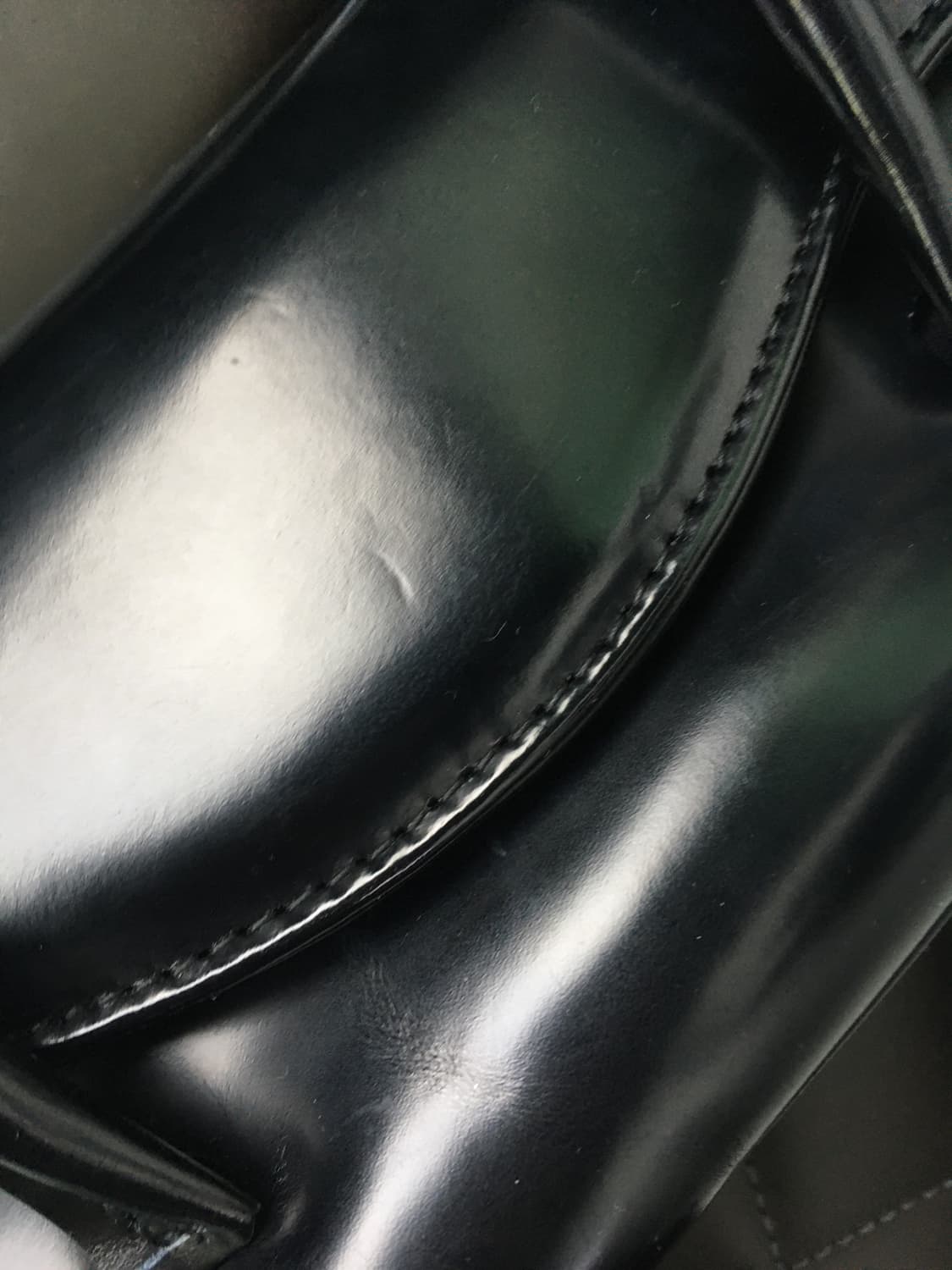 꼼데가르송 꼬무꼬무가방 투핸들 플루트백 상품이미지4