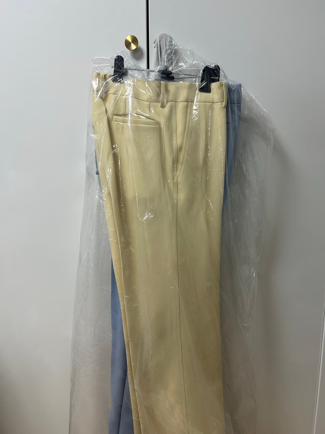 문선  Crape Boots Cut Slacks 상품이미지4