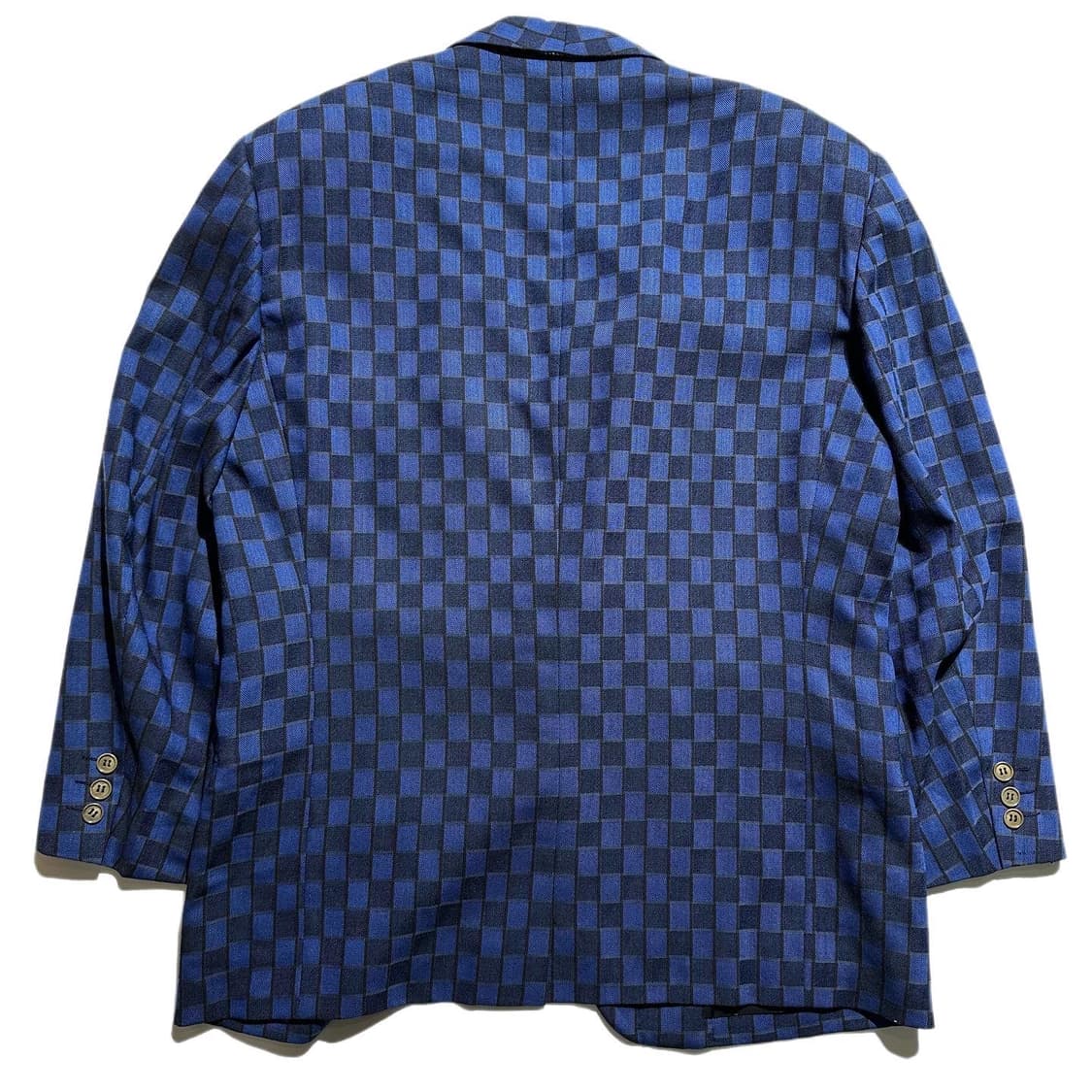 베르사체 V2 체크 원버튼 블레이저 상품이미지2