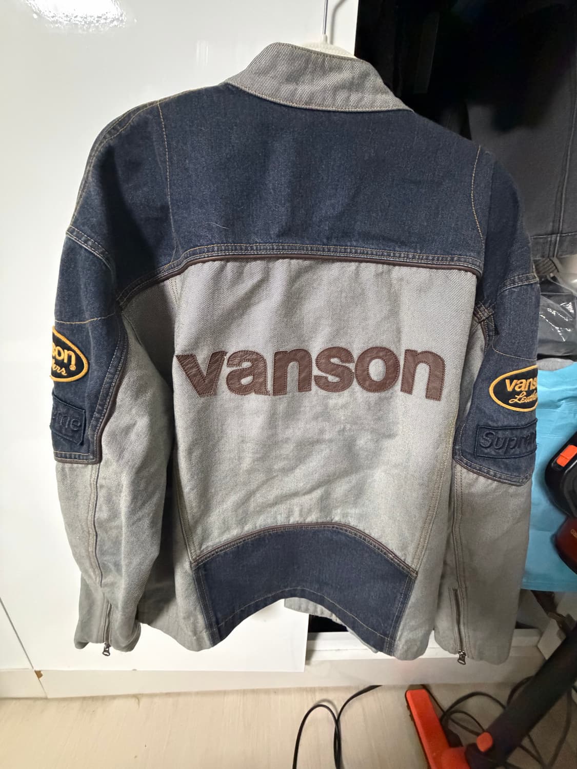 슈프림 밴슨 코듀라 데님 자켓 S 상품이미지2