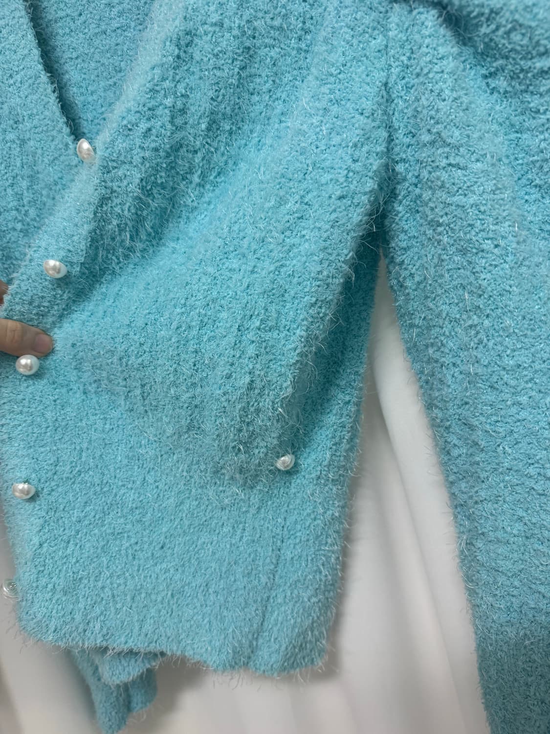 엔돌핀 진주 투웨이 가디건 상품이미지7