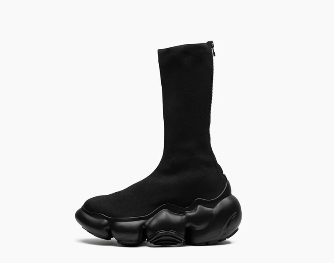 Grounds Moopie Knit Boots 37 새상품 상품이미지1