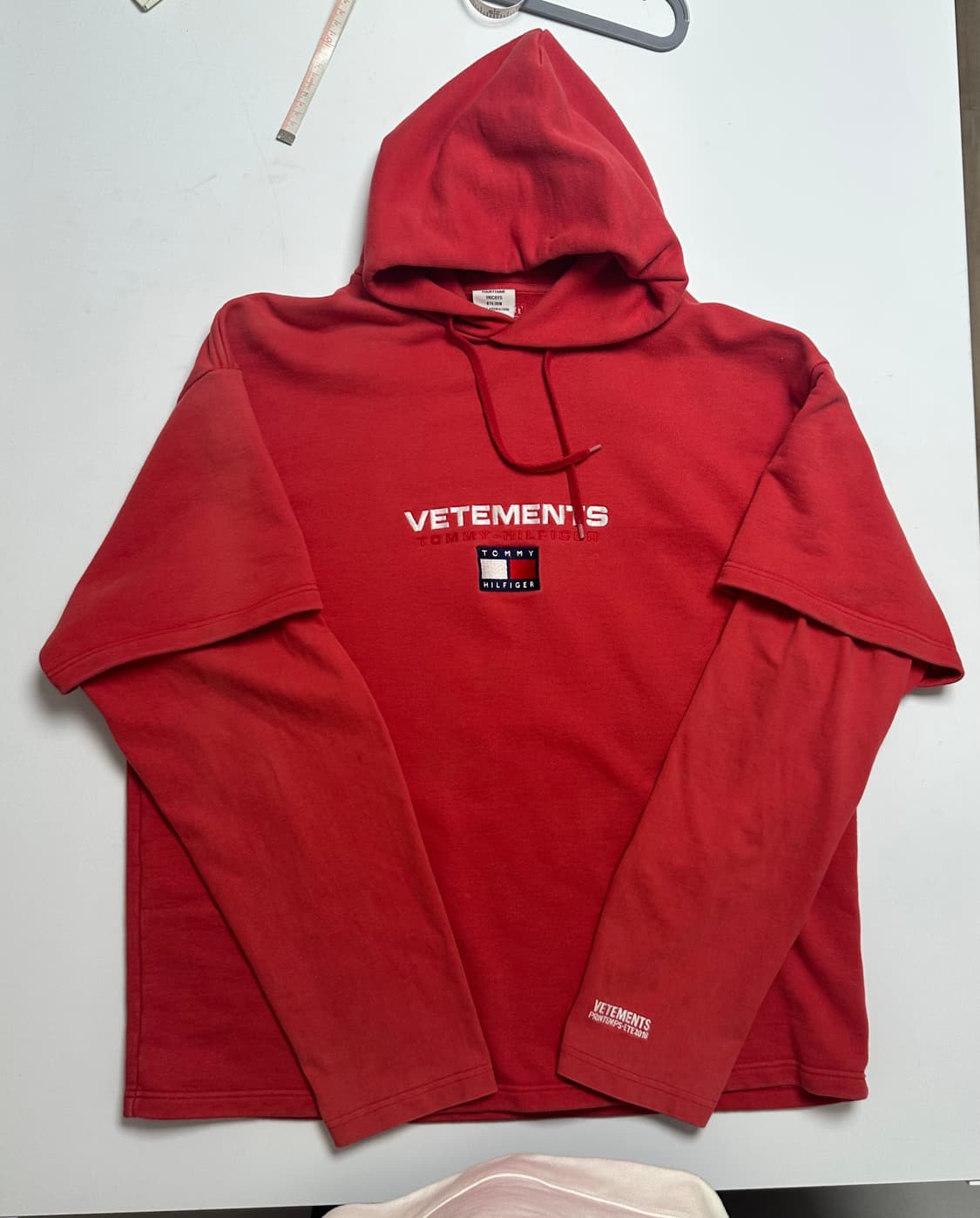 ‼️급처 베트멍 X 타미힐피거 후드티 S 상품이미지1