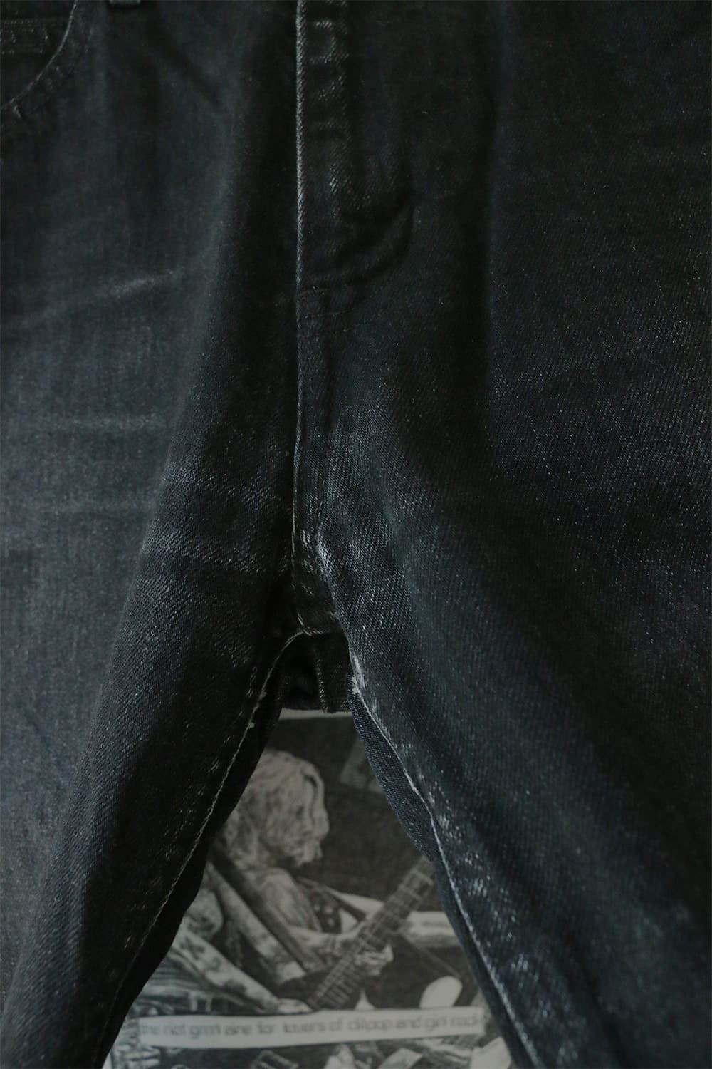 토가 비릴리스 블랙 플레어 데님 팬츠  상품이미지6