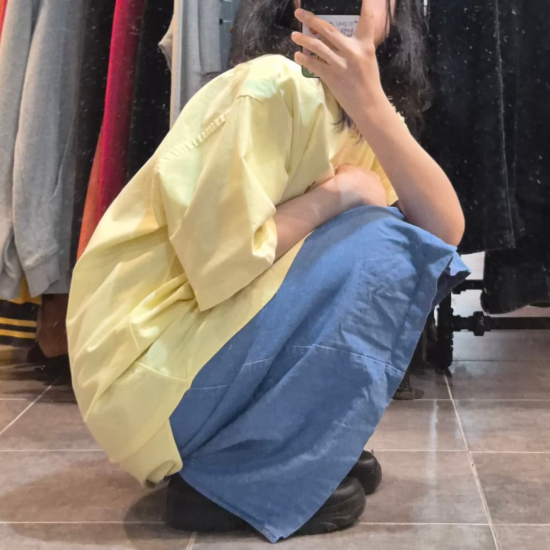 [NO.9] 폴로 반팔 셔츠 파스텔옐로우 상품이미지2