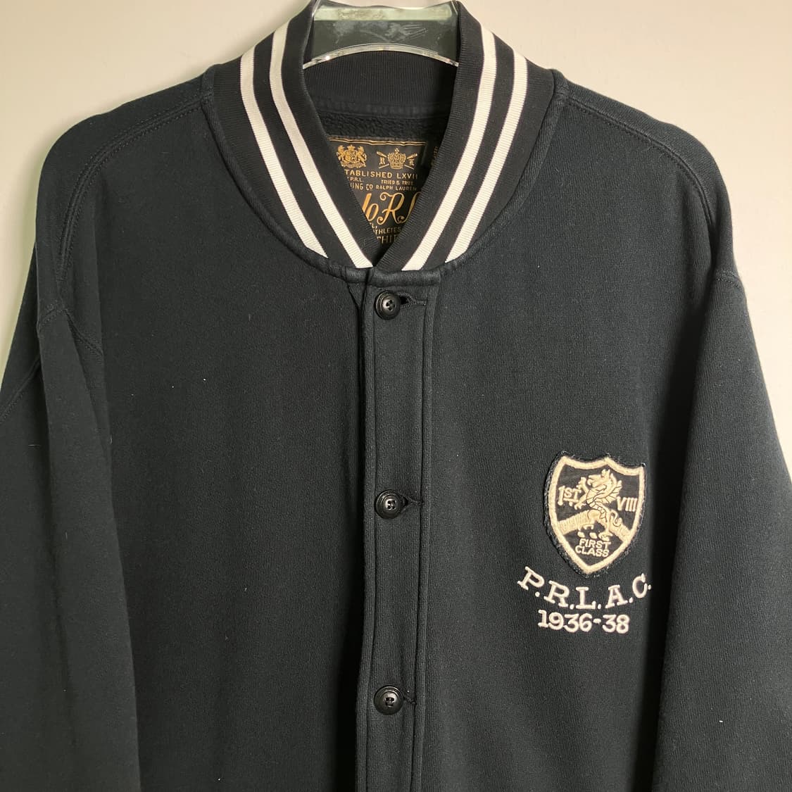 폴로 랄프로렌 스웨트 바시티 자켓 2XL 상품이미지4