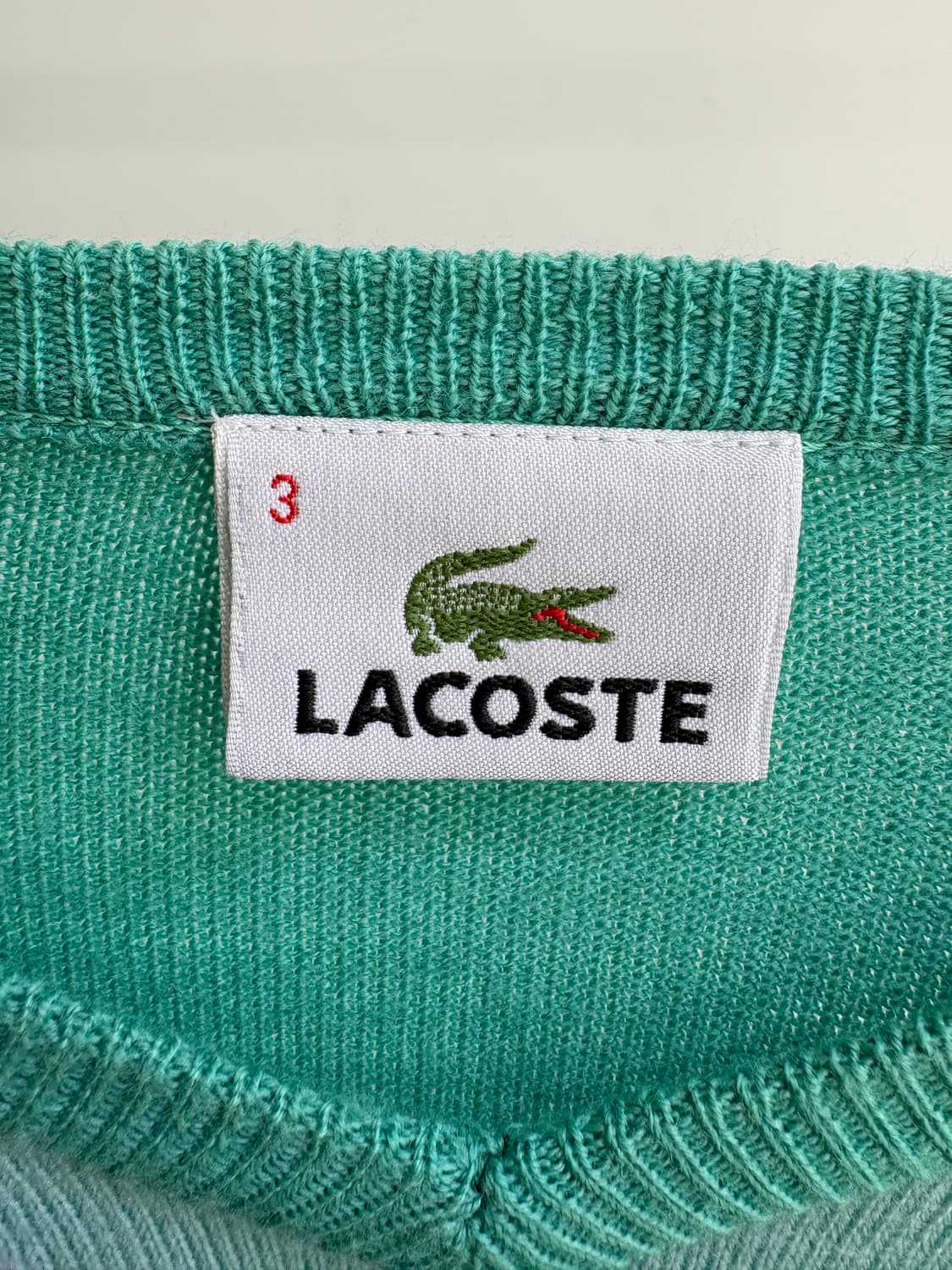 LACOSTE (Made in Japan) 니트 상품이미지6