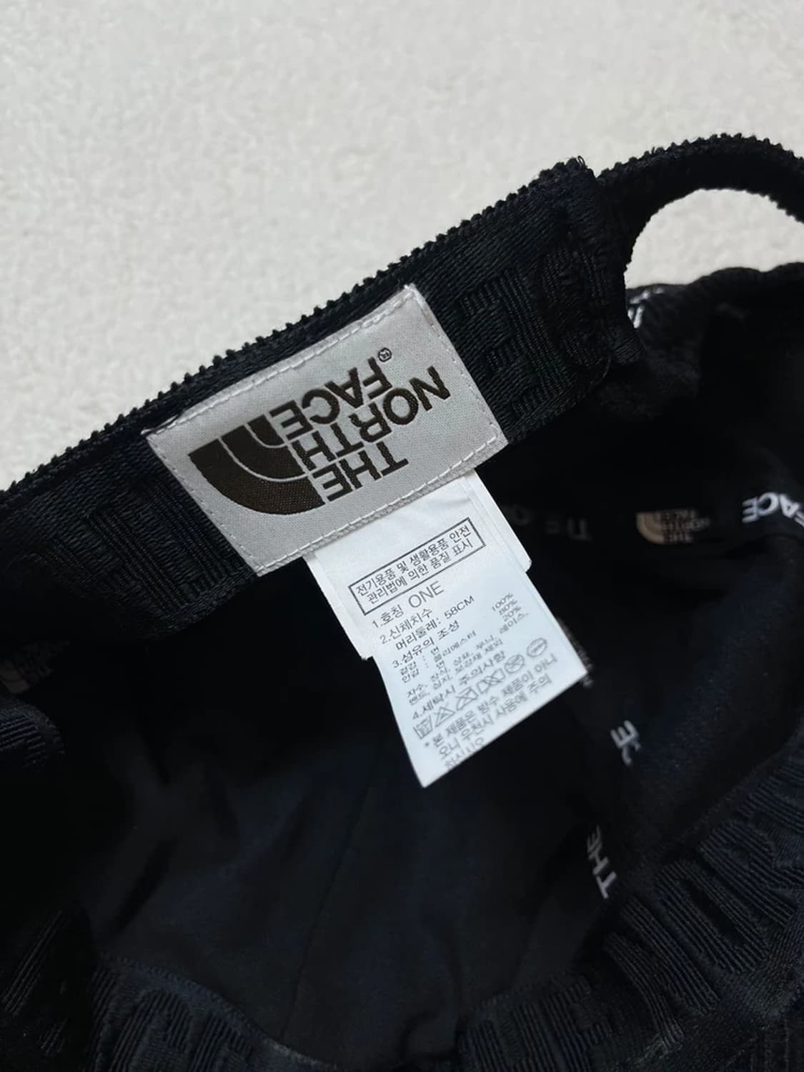 노스페이스 코듀로이 블랙 볼캡 모자 Q1216 상품이미지7