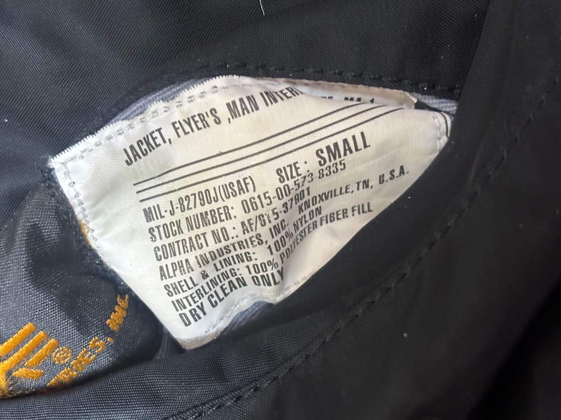 알파인더스트리 ma-1 s 상품이미지2