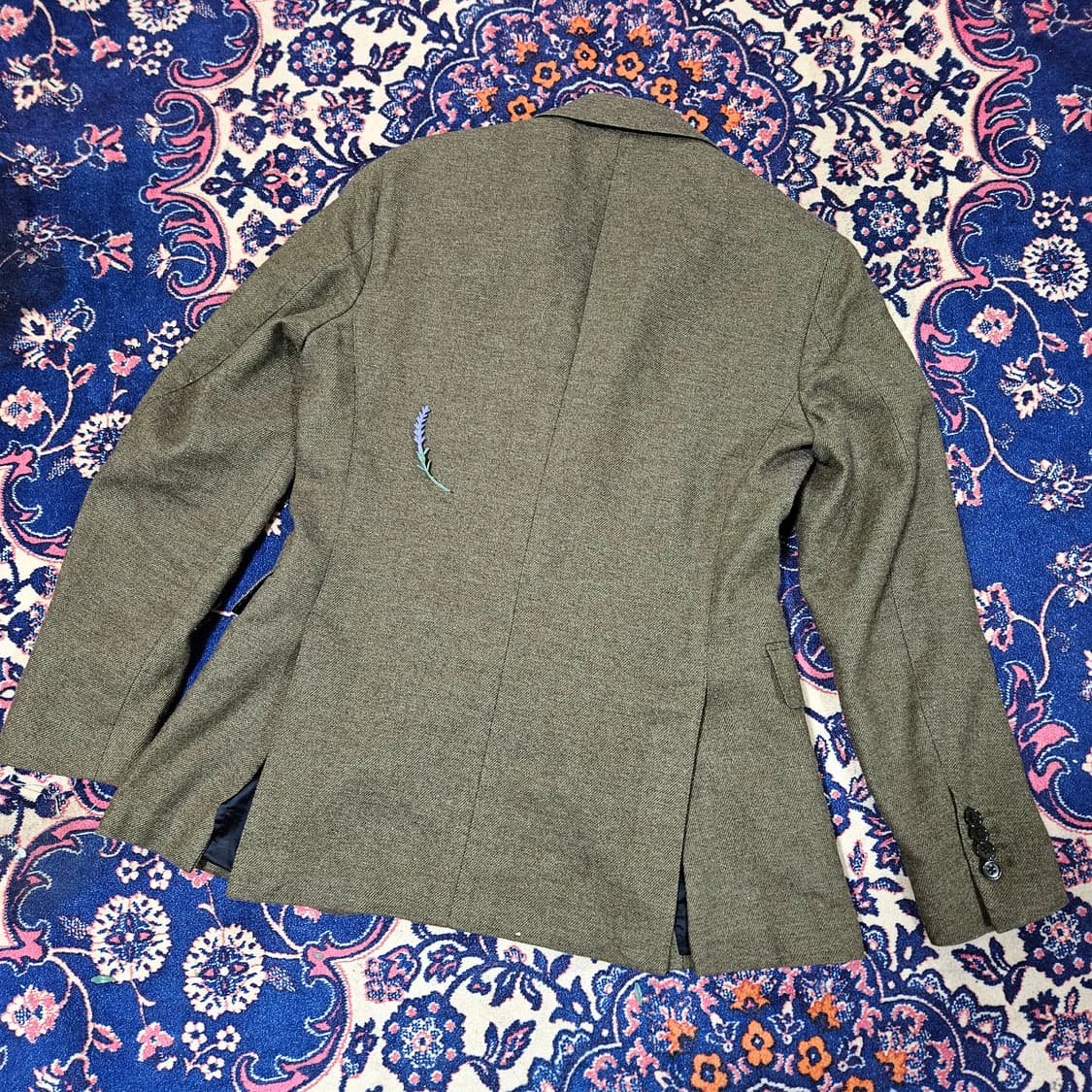 맨온더분(Man on the boon) 캐시미어 울 혼방 3버튼 자켓 상품이미지6