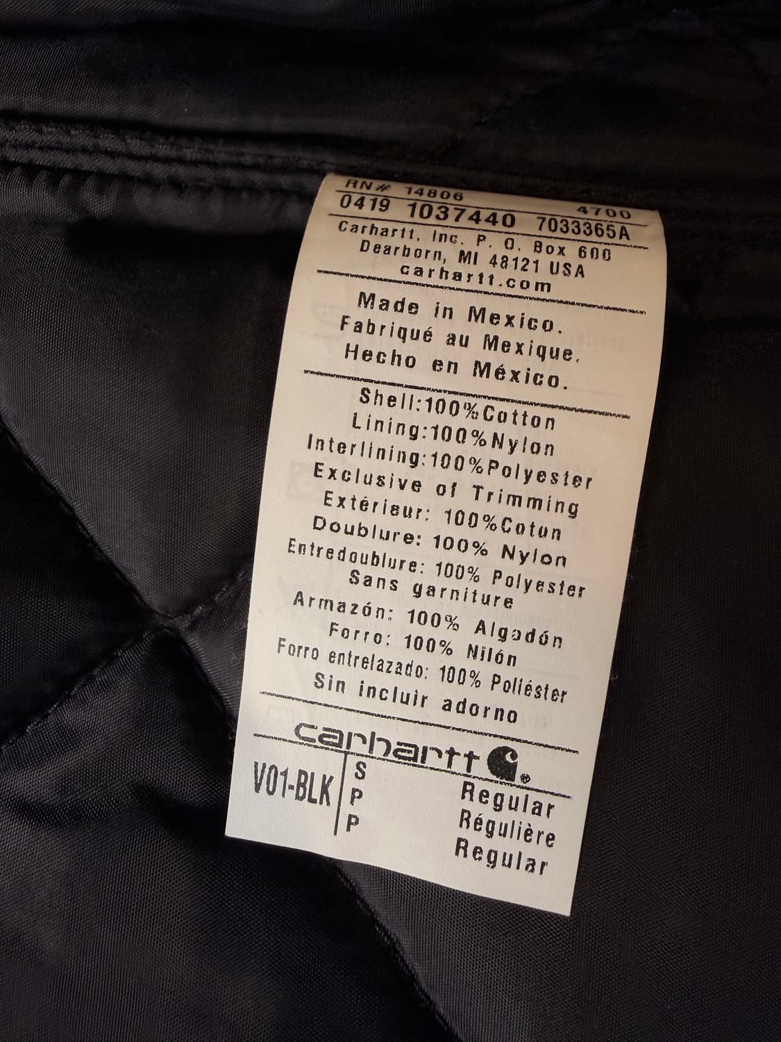 칼하트 V01 워크 베스트 조끼 상품이미지4