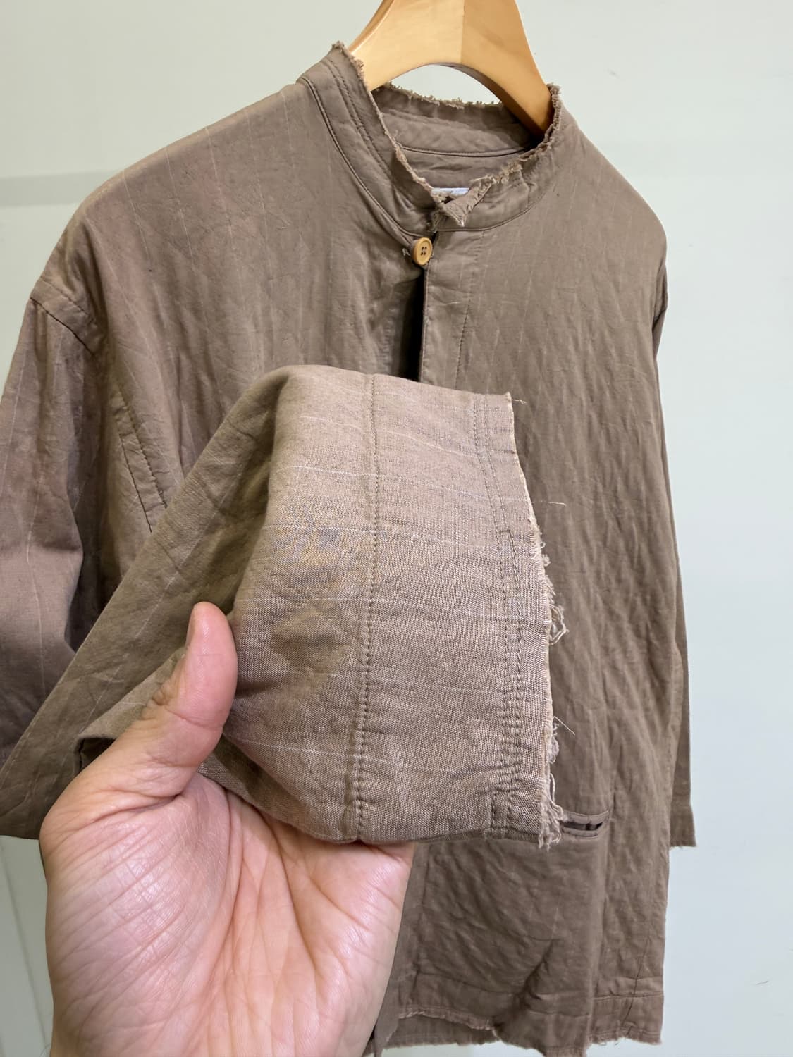 PLACE PLAN 퀼팅 스트라이프 자켓  상품이미지4