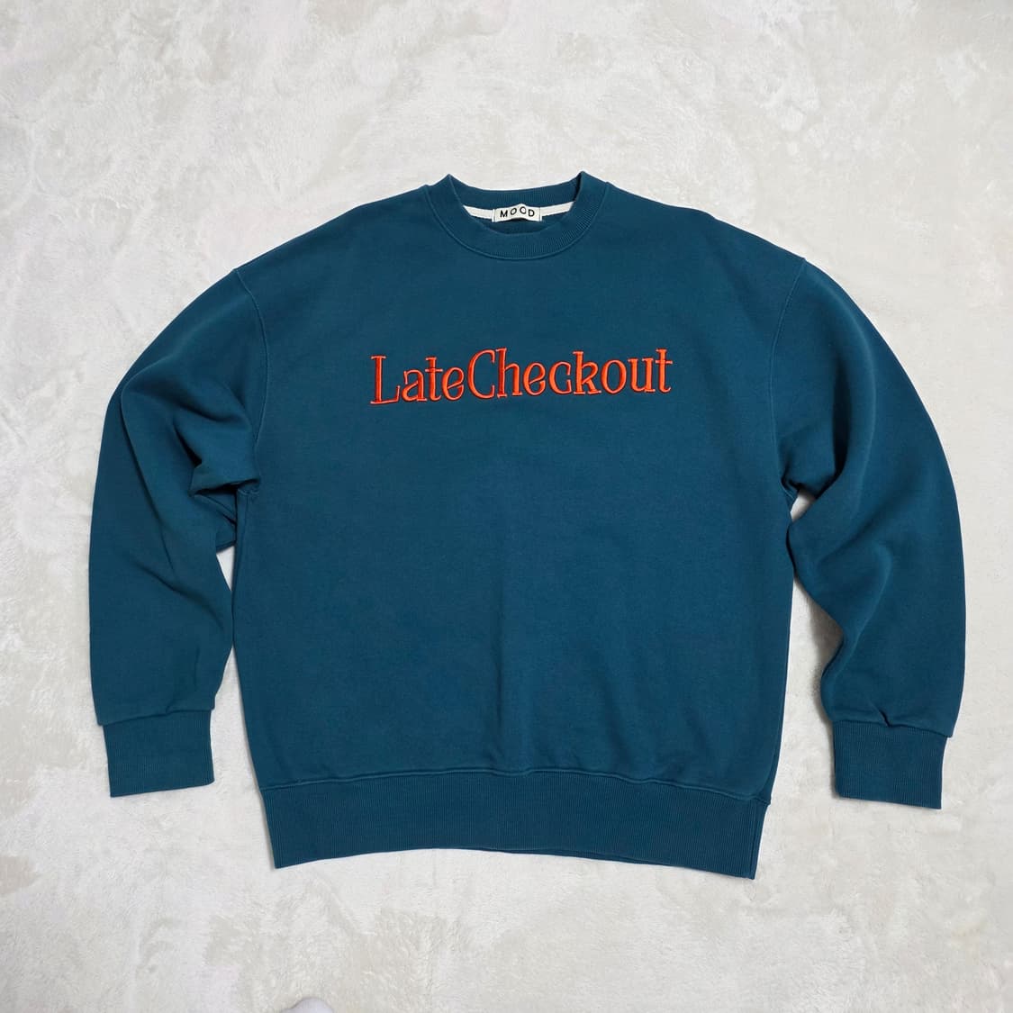 (F)MOOD 자수 맨투맨 상품이미지1