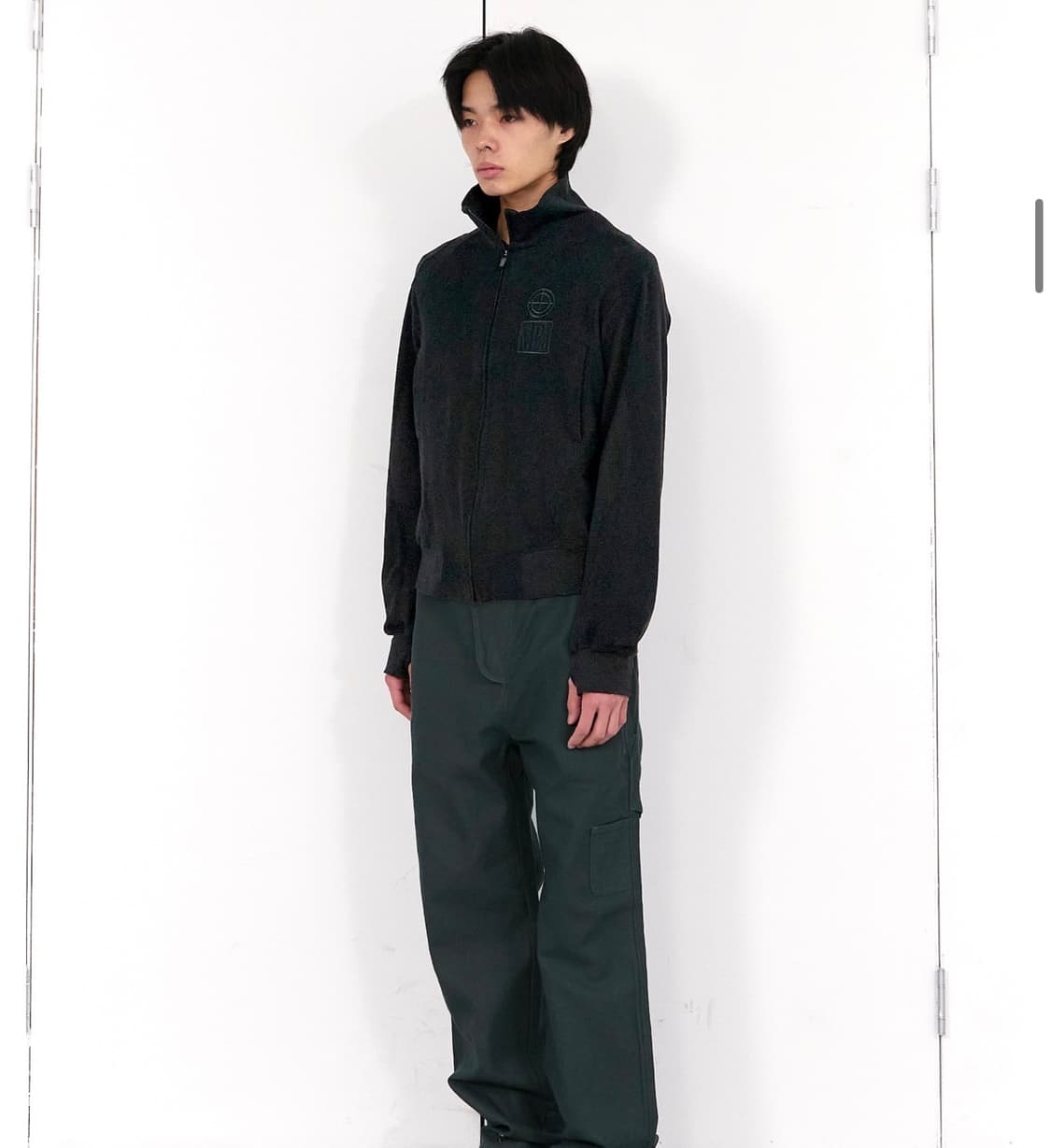 플라스틱 프로덕트 MPa 콘트라스트 집 자켓 블랙 M 상품이미지2