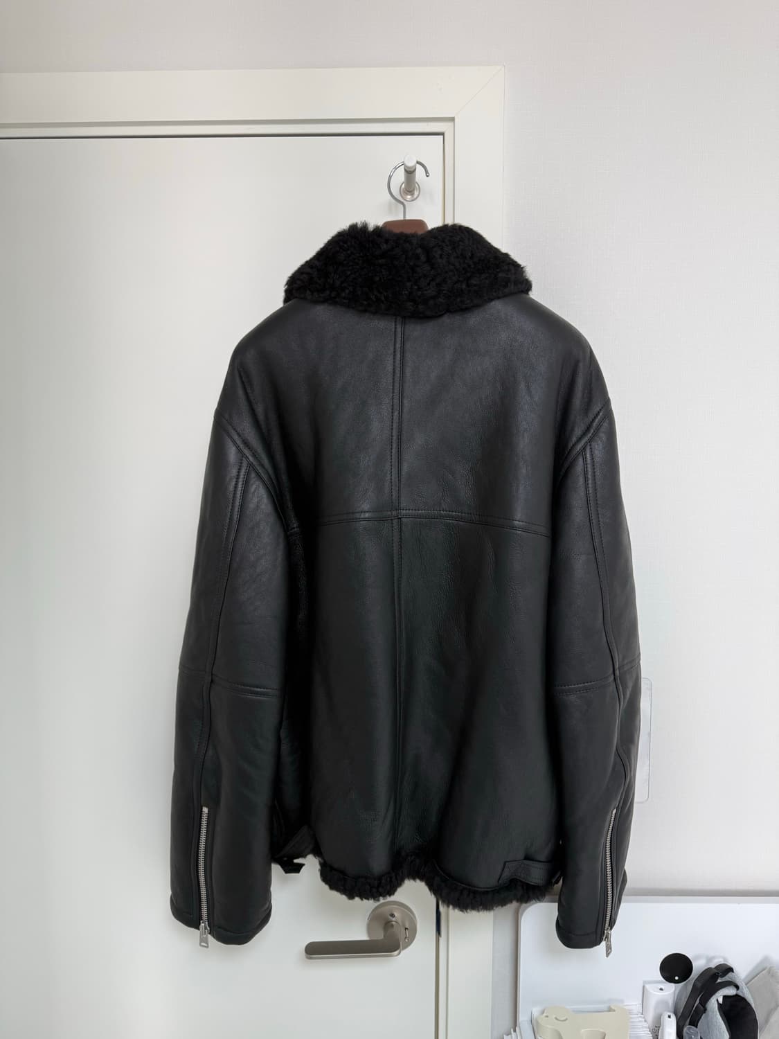 올세인츠 cyprus 시어링 무스탕 L (110) 상품이미지4