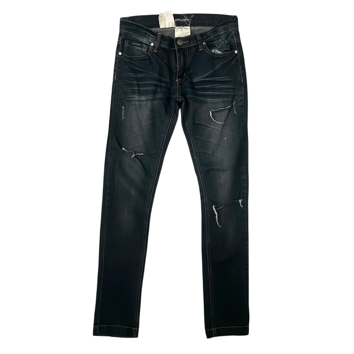 Silver Tag Cut Denim Pants 상품이미지2