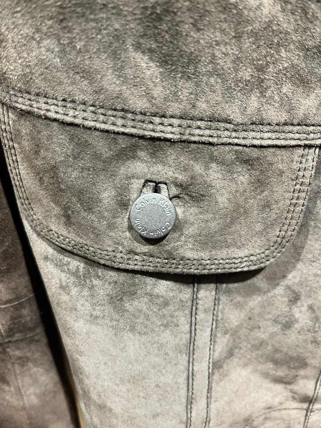 캘빈 클라인 리얼 스웨이드 자켓 상품이미지6