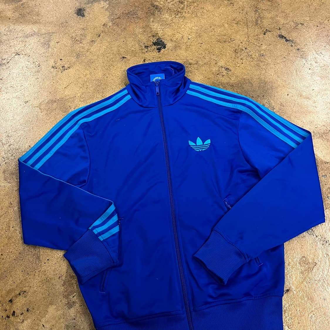 [정품/85] 아디다스 파이어버드 트랙탑 블루 져지 b17 상품이미지1