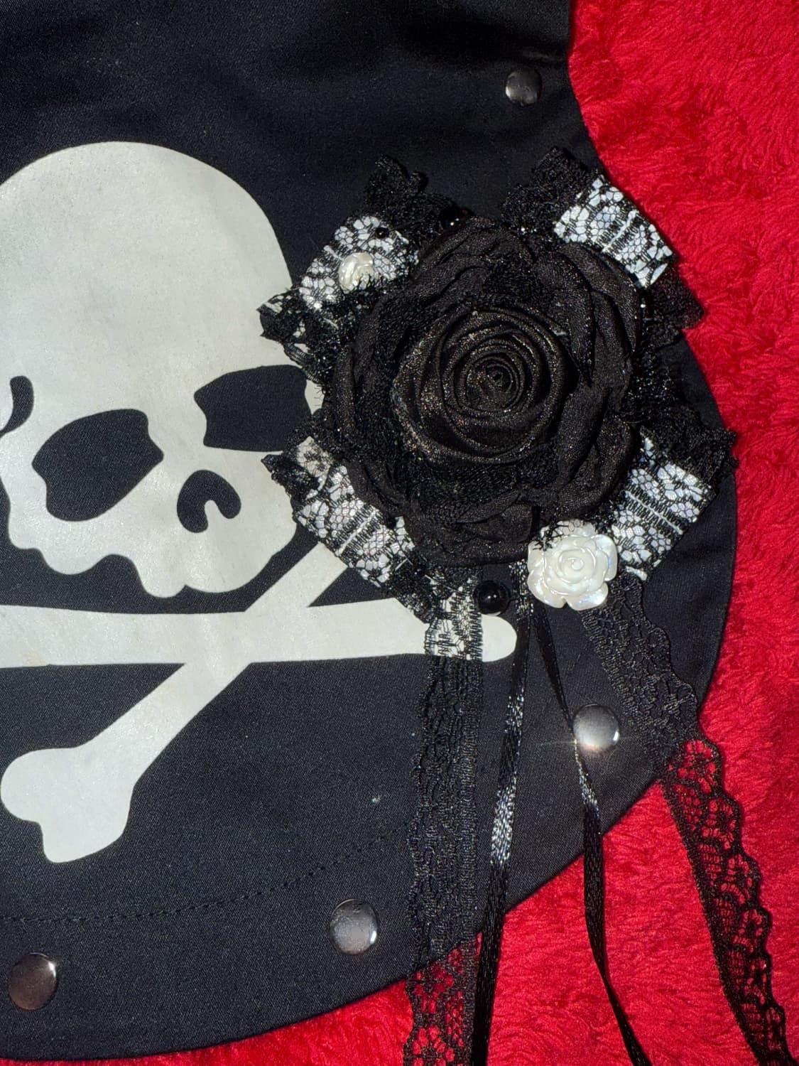 고딕 펑크 헤어핀 머리핀 브로치  상품이미지1