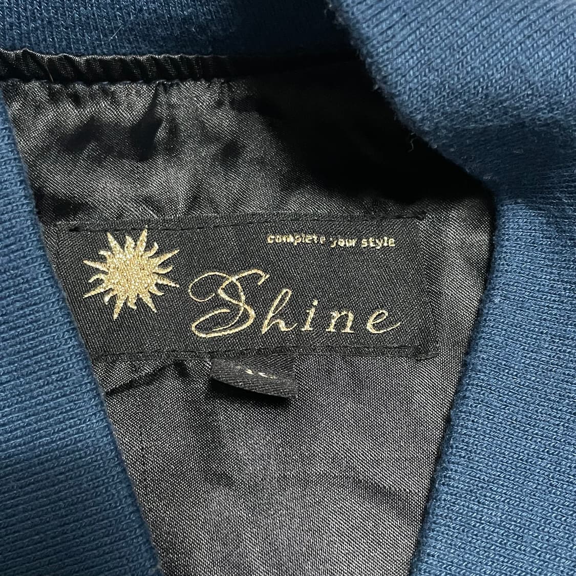 48 vtg 블루 잉어&용자수 스카쟌 상품이미지4