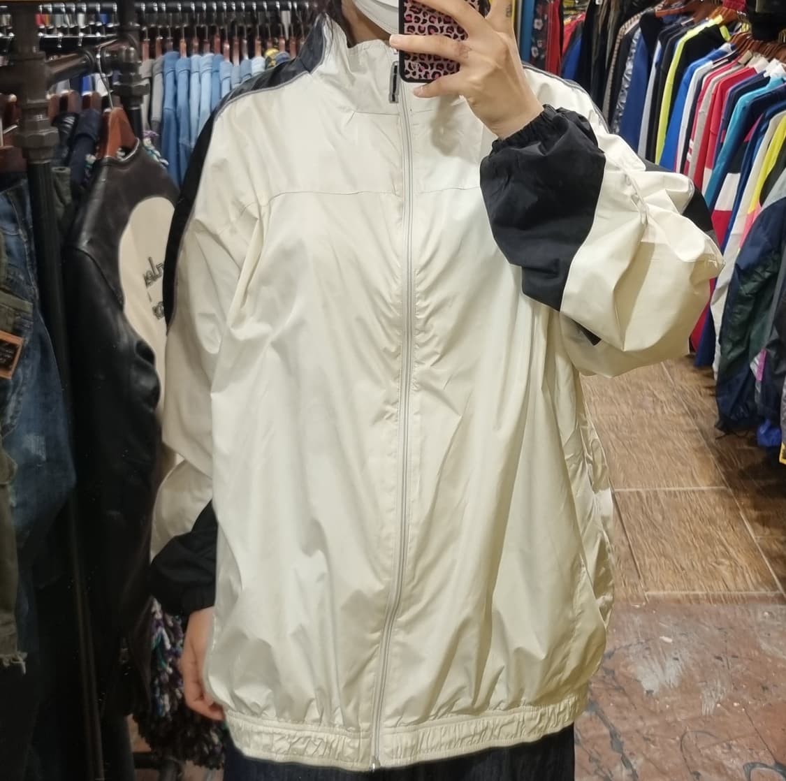 [Hi] 나이키 바람막이 화이트 상품이미지2