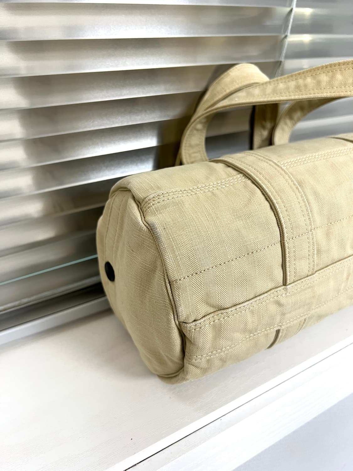 PORTER-CANVAS BOSTON BAG M (Beige)  상품이미지10