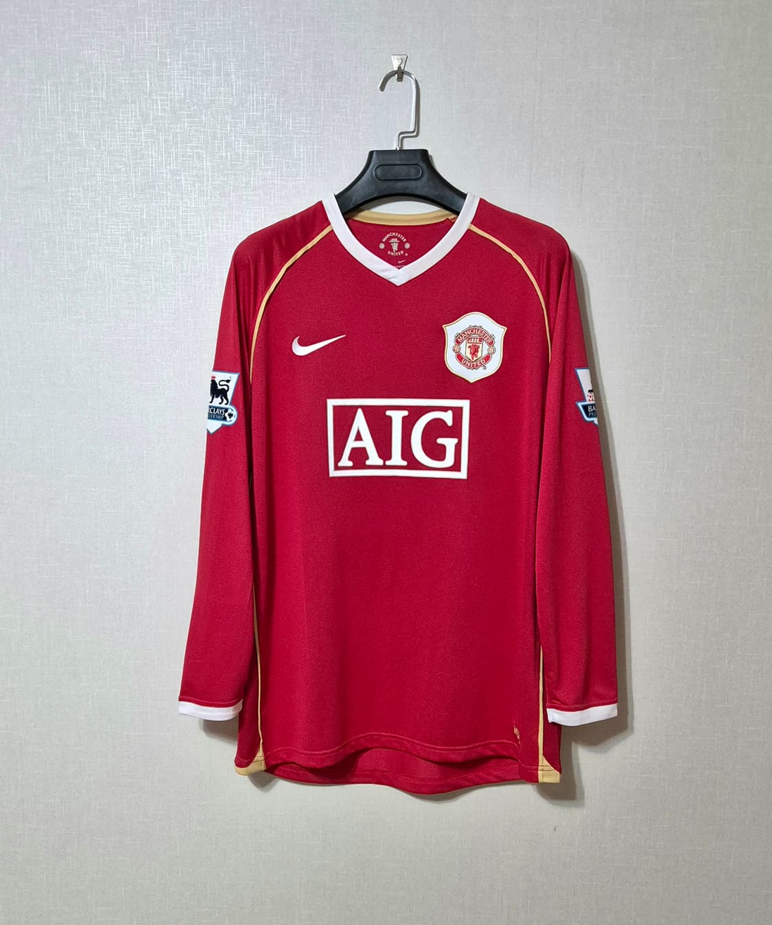 맨유 AIG 06/07 박지성 유니폼  상품이미지1