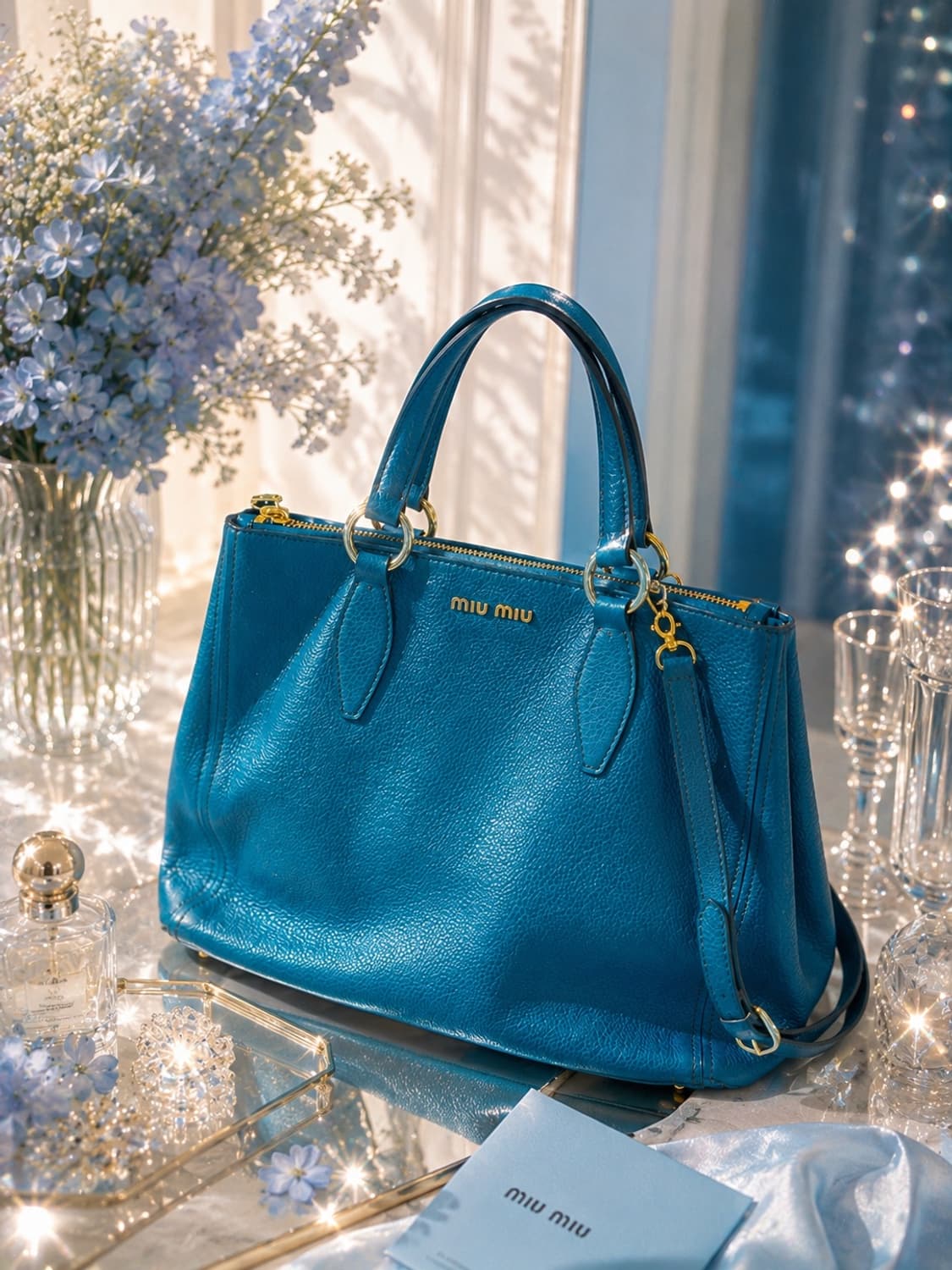 miumiu 미우미우 가방 유색백 토트백 크로스백 명품백 상품이미지1