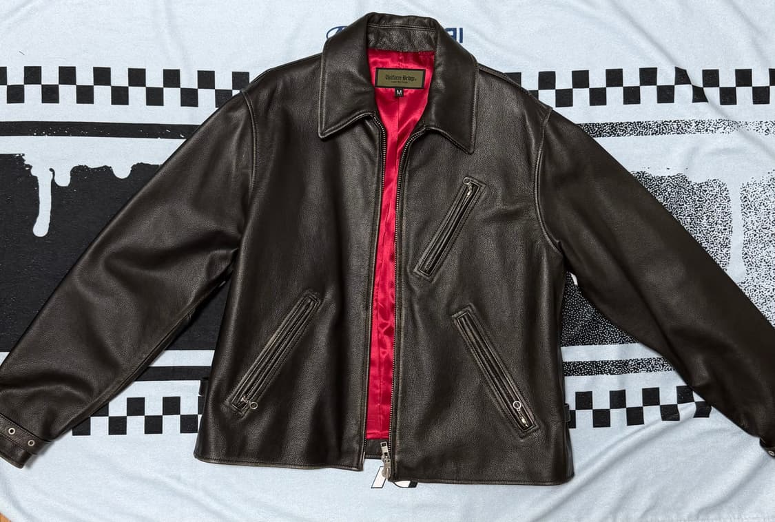 유니폼브릿지 라이더자켓 소가죽 상품이미지2