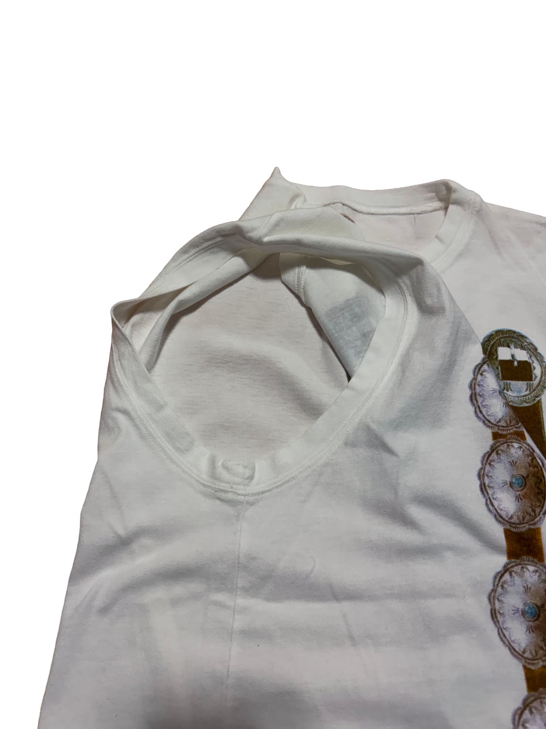 캐피탈 텐지쿠 슬리브리스 티셔츠 화이트 상품이미지4