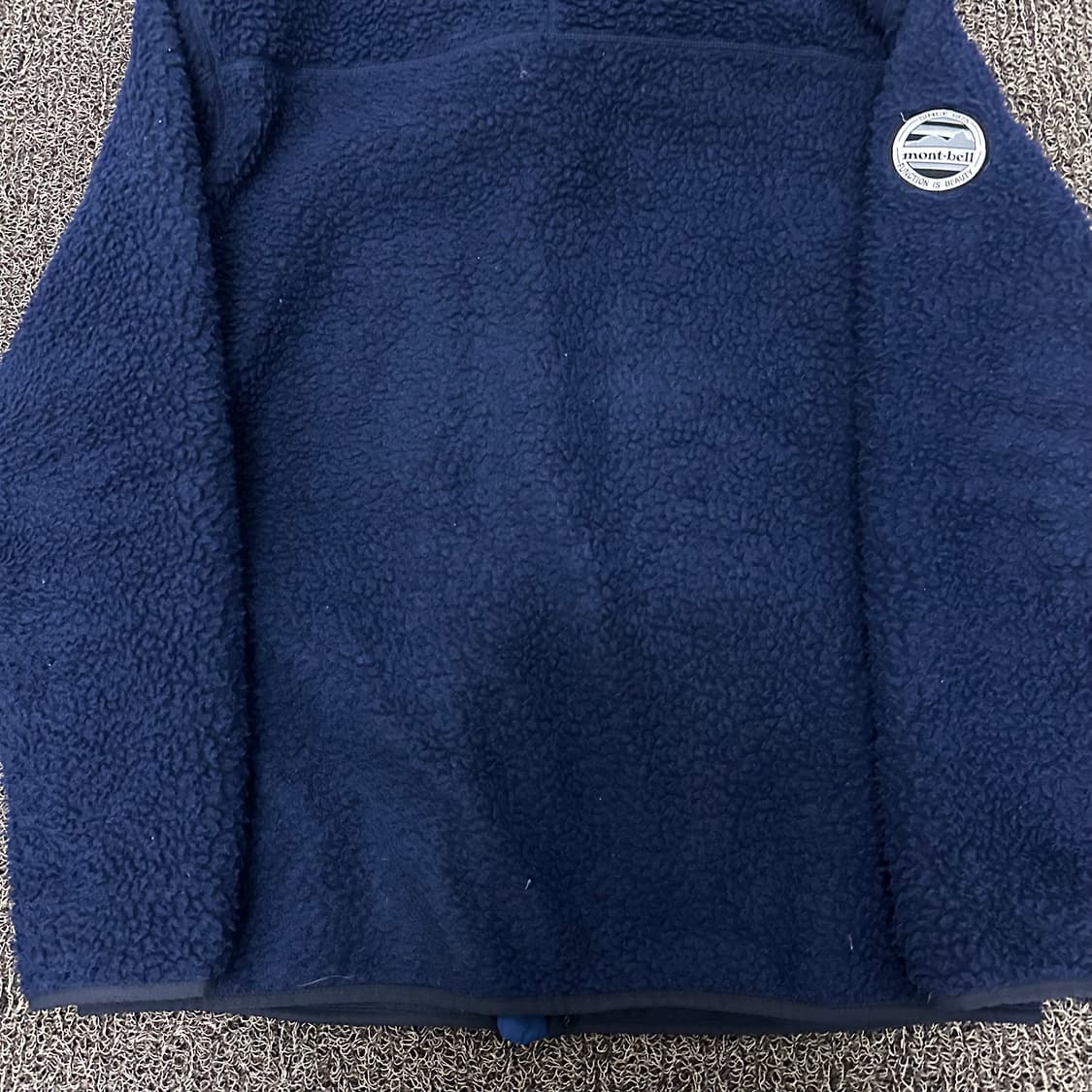 montbell 몽벨 뽀글이 털 자켓 네이비 110(2XL) 상품이미지7