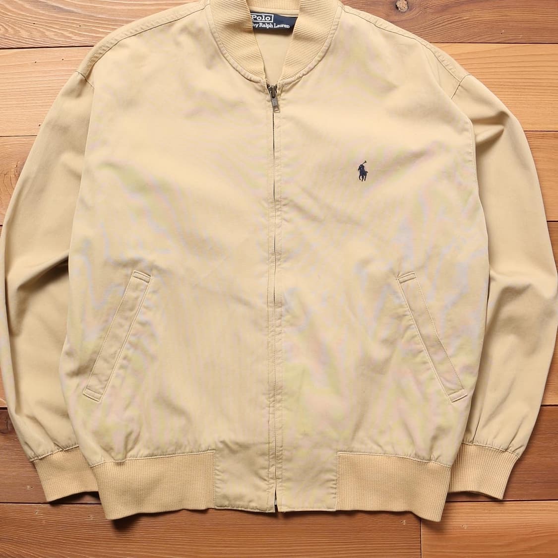 폴로 베이지 해링턴 자켓 상품이미지3