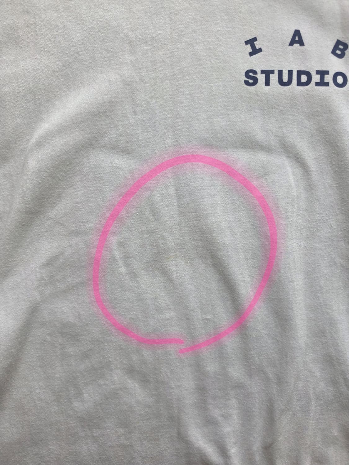 #아이앱스튜디오 티셔츠 화이트+파란글씨(M) 상품이미지8