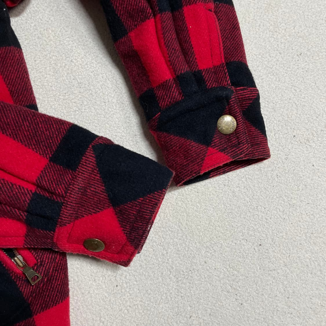 리바이스 00s 버팔로 쉐르파 양털 트러커 자켓 L 상품이미지6