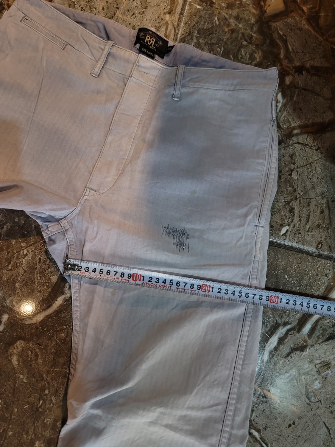 더블알엘 헤링본 리페어 워싱 워크팬츠  상품이미지7