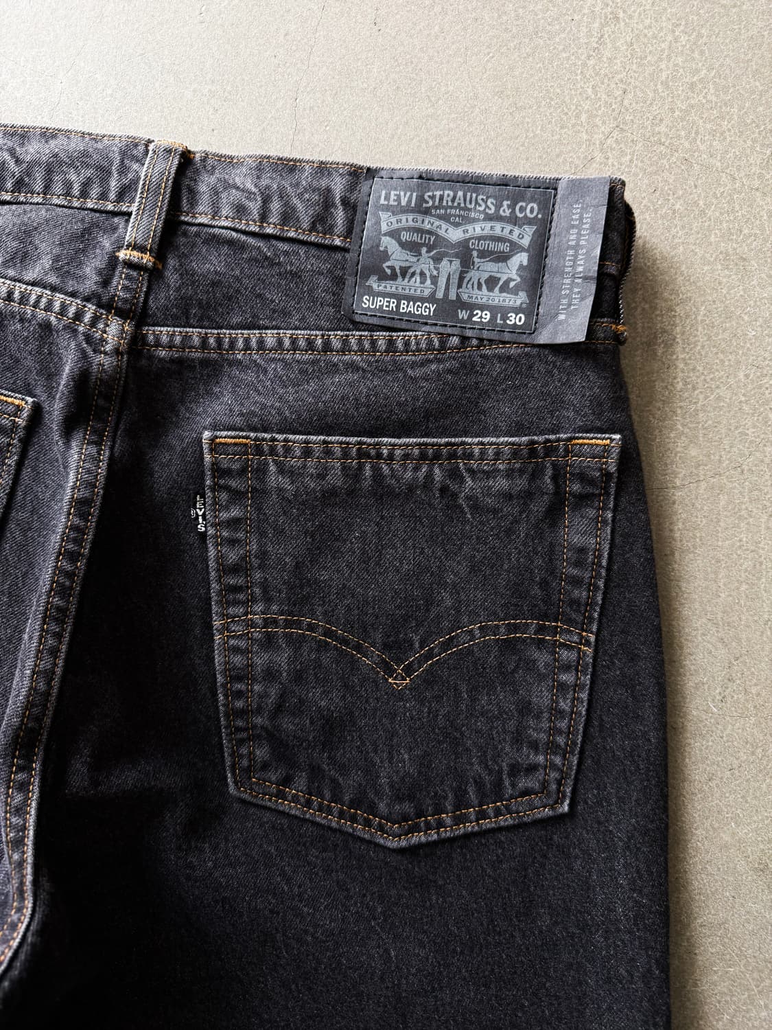 Levi's Super Baggy Washing Denim Pants 상품이미지6