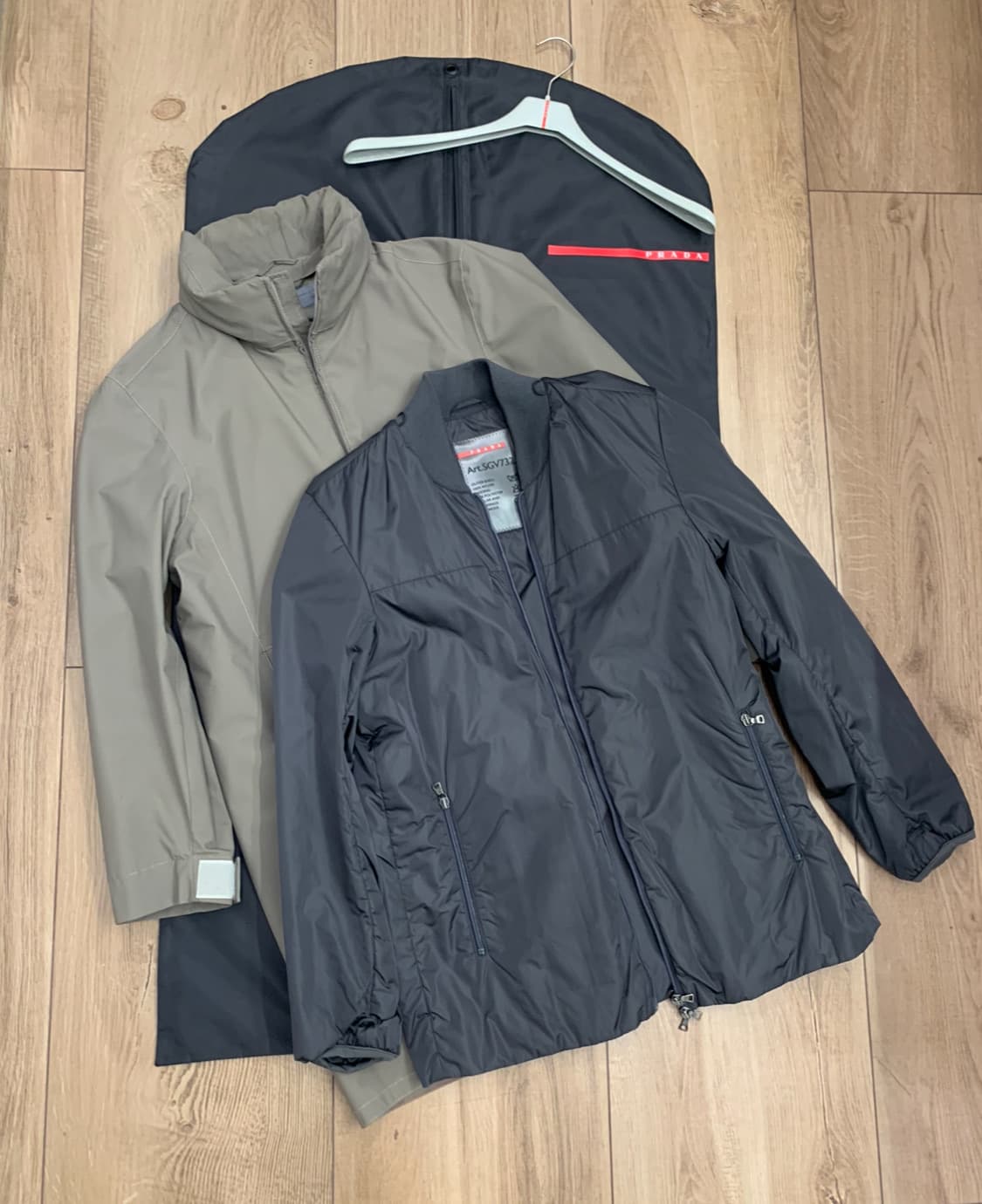 PRADA 프라다 스포츠 디테쳐블 고어텍스 풀집업 코트(유니색스) 상품이미지1